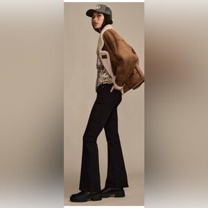Lucky Brand High Rise Stevie Flare Black Jeans - Sz 6/28